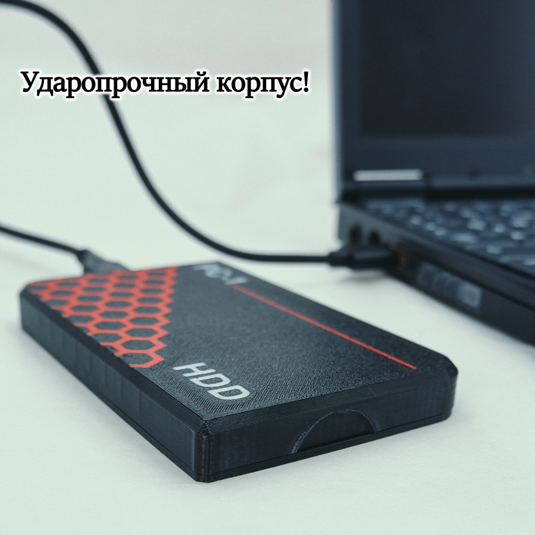 USB Внешний жесткий диск 1TB HDD SSD 2.5 дюйма. Быстрый, подходит для Игр. Воткнул в Консоль, Ноутбук, ПК и т.д. работает! Ударопрочный корпус. - Pic n 308793