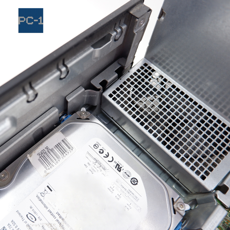 Винты голубые 4шт. HP X9L44A6 Bulk / С вибро поглощающими прокладками / Для крепления жестких дисков в ПК или Сервер / Подходит для любых 3,5 HDD - Pic n 308773