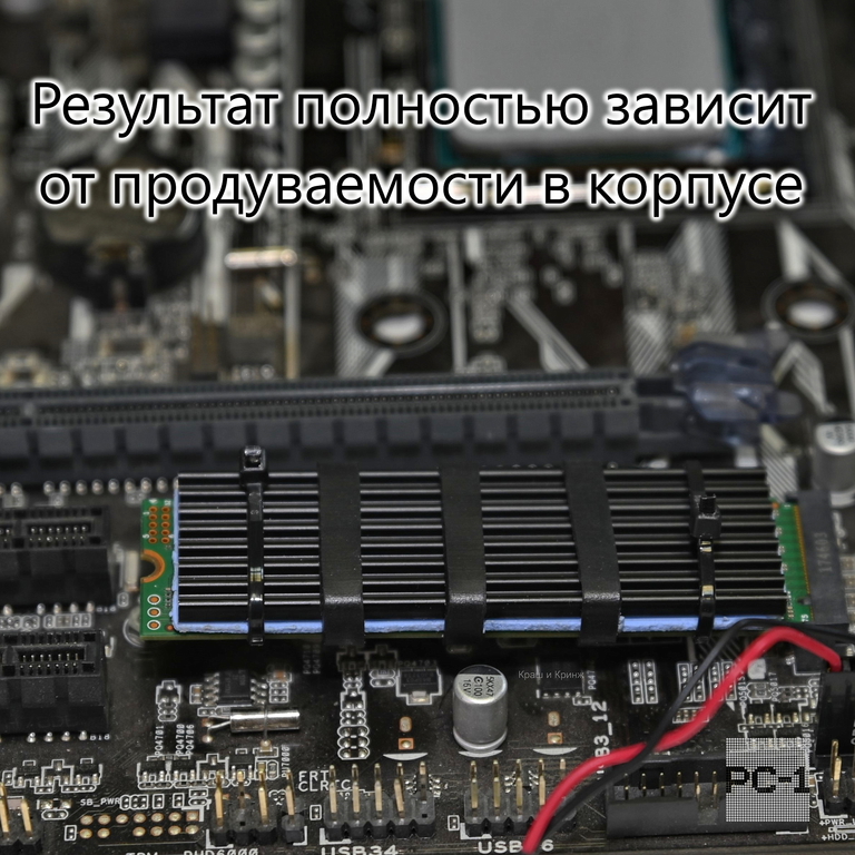 Комплект 2шт. Радиаторы Охлаждение для в Ноутбука или ПК диска SSD M.2 NGFF NVMe 2280 70х22х3мм с термопрокладками 1мм и стяжками. - Pic n 308851