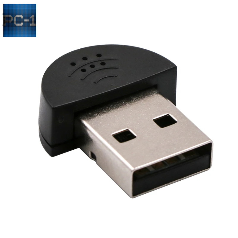 PC-1 USB компьютерный мини микрофон для ноутбука ПК. Драйвера не нужны! Качество звука! Размер 22mm - Pic n 308993