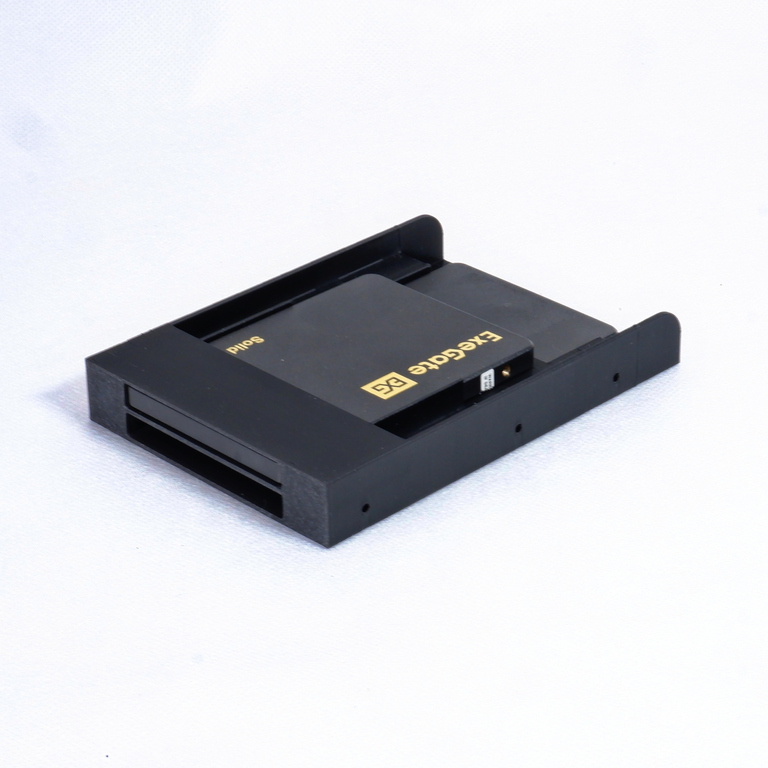 Кронштейн для двух SSD жестких дисков 2.5" в отсек 3.5" корзина для твердотельных дисков съёмная в корпус ПК. Кабели SATA и винты в  - Pic n 309038