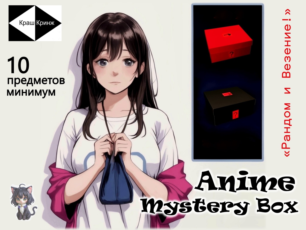 Аниме Mystery Box. Коробка с сюрпризом. Никто не знает что внутри! - Pic n 309083