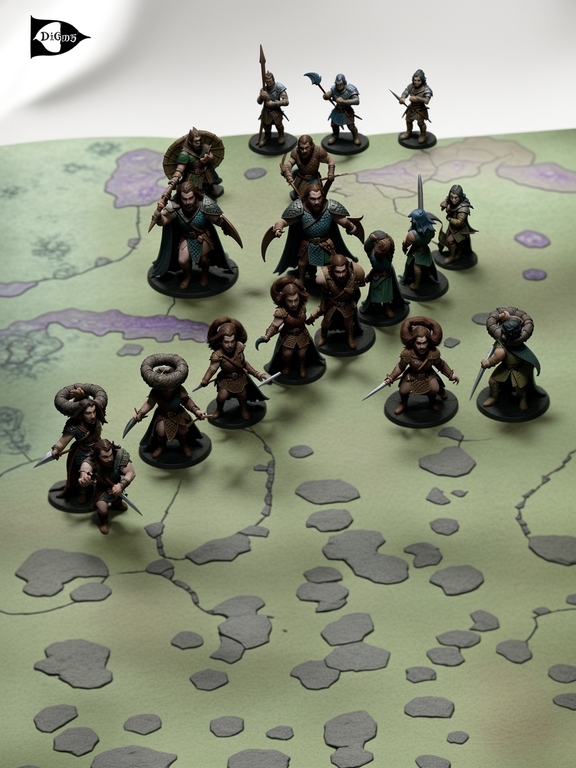 12 шт. “DnD Gook Black” Dungeons &amp; Dragons игровые нумерованные Пешки для настольной игры ДнД, фишки-гуки 10+2, миниатюры для НРИ.  - Pic n 309156