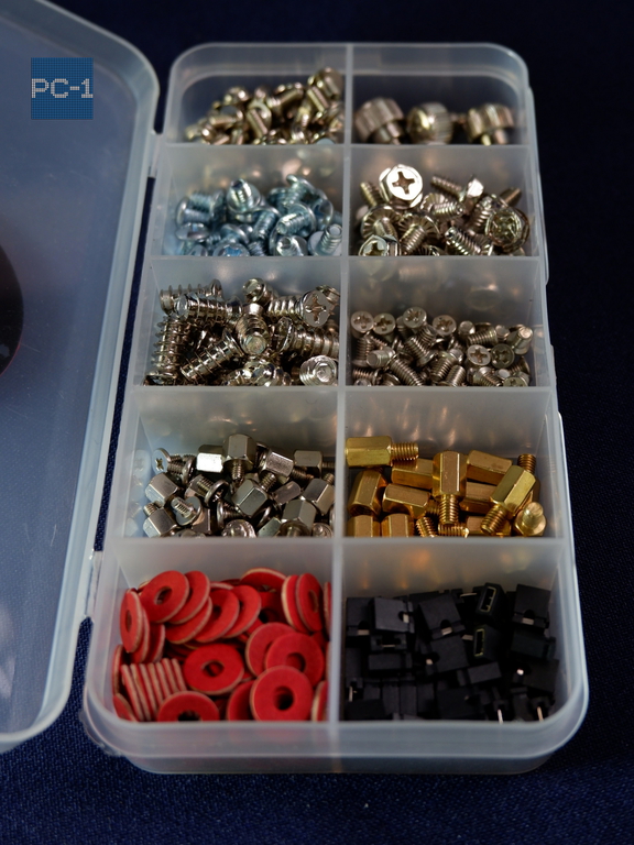 445шт. Набор крепежа для ремонта Компьютеров. Только те которые нужны! Винты, болты, саморезы для сборки комплектующих в корпус ПК. Не ржавеют - Pic n 309191