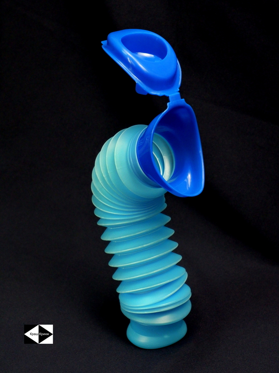 Писсуар автомобильный, складной портативный, многоразовый для мужчин 750 мл + Аварийный молоток в подарок! - Pic n 309206