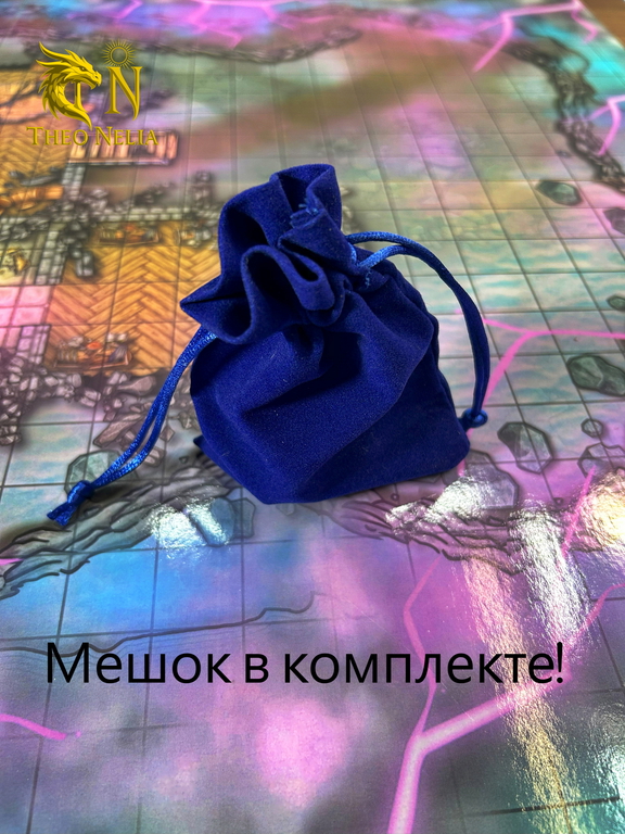 14шт Дайсы для НРИ «DnD D Emerald». Подземелья и драконы игральные кости 7+7. Кубики для ДнД изумрудные, атрибуты мастера ДнД. - Pic n 309208