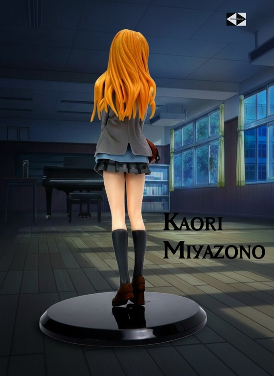 Ну вот, опять плакать... Фигурка Kaori Miyazono 20см скрипка, эмоции, аниме Your Lie in April + подарок статуэтка сюрприз - Pic n 309229