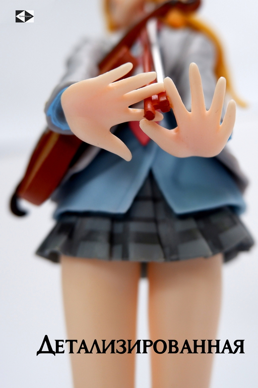 Ну вот, опять плакать... Фигурка Kaori Miyazono 20см скрипка, эмоции, аниме Your Lie in April + подарок статуэтка сюрприз - Pic n 309229