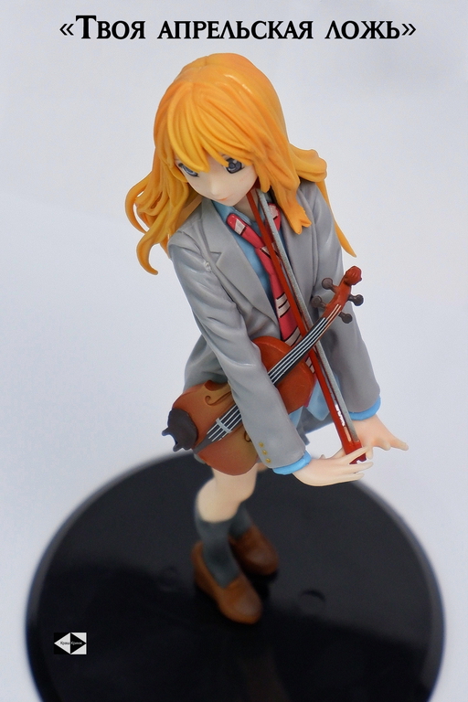 Ну вот, опять плакать... Фигурка Kaori Miyazono 20см скрипка, эмоции, аниме Your Lie in April + подарок статуэтка сюрприз - Pic n 309229