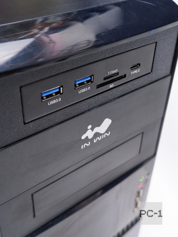 Кардридер USB3.0, Type-C (USB-C), TF SD карт в корпус ПК в отсек 5,25 дюйма. Полный комплект, сунул в комп -работает! - Pic n 309239