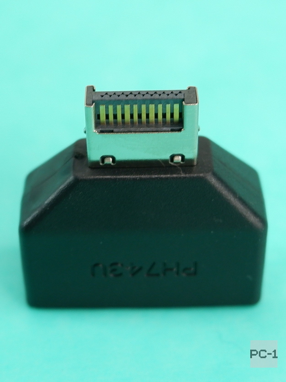 Адаптер TYPE-E на USB 19/20PIN переходник разъёма Type-E на материнской плате или карте расширения в интерфейс USB 19P - Pic n 309243