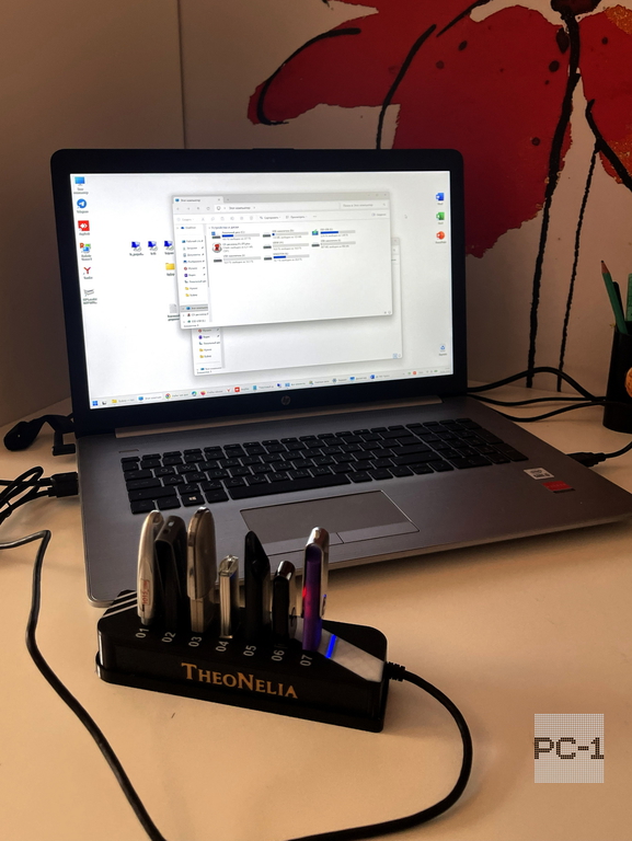 USB3.0 Хаб разветвитель на 7 портов с блоком питания 5В/3А. Концентратор HUB используется одновременно для 7 флешек, внешних хардов и для зарядки. - Pic n 309250