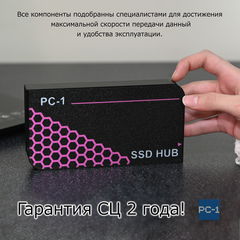 5 в Одном! 1Tb SSD + USB-концентратор с функцией хранения дисков M.2 SSD NVMe SATA - Pic n 308829