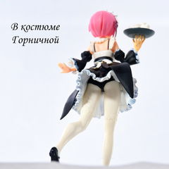 Аниме фигурка Рам Re: Zero Жизнь в альтернативном мире с Нуля / Качественная и детализированная / Высота 16см - Pic n 308877