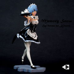 2шт. Аниме фигурки Rem и Ram Re: Zero Жизнь в альтернативном мире с Нуля. Высота 16см - Pic n 308959