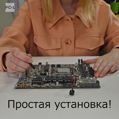 Комплект 2шт. Радиаторы Охлаждение для в Ноутбука или ПК диска SSD M.2 NGFF NVMe 2280 70х22х3мм с термопрокладками 1мм и стяжками. - Pic n 308851