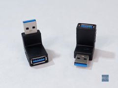 PC-1 Угловой адаптер UP 90 градусов USB3.0 на USB3.0. Направление Вверх. Lля установки аппаратуры близко к стене - Pic n 308989