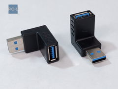 PC-1 Угловой адаптер Down 90 градусов USB3.0 на USB3.0 Направление Вниз. Нужен для установки аппаратуры близко к стене - Pic n 308990