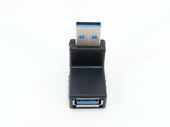 PC-1 Угловой адаптер Down 90 градусов USB3.0 на USB3.0 Направление Вниз. Нужен для установки аппаратуры близко к стене - Pic n 308990