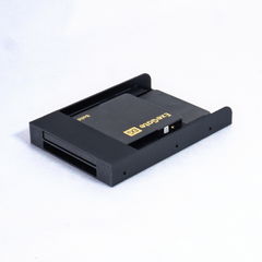 Кронштейн для двух SSD жестких дисков 2.5" в отсек 3.5" корзина для твердотельных дисков съёмная в корпус ПК. Кабели SATA и винты в  - Pic n 309038