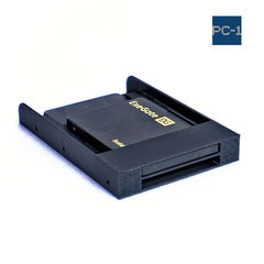 Кронштейн для двух SSD жестких дисков 2.5" в отсек 3.5" корзина для твердотельных дисков съёмная в корпус ПК. Кабели SATA и винты в  - Pic n 309038