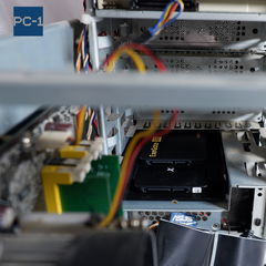 Кронштейн для двух SSD жестких дисков 2.5" в отсек 3.5" корзина для твердотельных дисков съёмная в корпус ПК. Кабели SATA и винты в  - Pic n 309038
