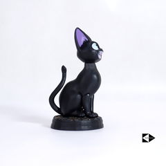 Фигурка Черный кот ДзиДзи №6 из Аниме Ведьмина служба доставки. В Подарок Стикеры, Значок, Кольцо! - Pic n 309069