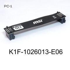 Мост гибкий SLI Bridge MSI для объединения двух видеокарт NVIDIA K1F-1026013-E06 26pin. Оригинал! Черный 10см. - Pic n 309073