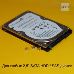 100шт. Винты компьютерные M3 с потайной головкой для крепления SATA SAS жестких дисков 2,5 дюйма, метрическая резьба 3х5мм, для серверных корзин - Pic n 309077