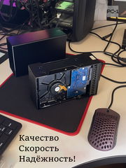 Внешний Жесткий диск 8TB HDD 3,5" USB + Type-С RAID-0 Массив. Сетевое хранилище в Алюминиевом корпусе. Качество, скорость, надёжность! - Pic n 309159