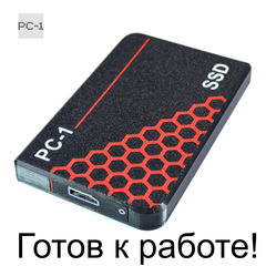 PC-1 USB + Type-C SSD Внешний жесткий диск 500Gb 2.5 дюйма. Быстрый, подходит для Игр. Воткнул в Смартфон, Приставку, Консоль, Ноутбук, ПК работает! У - Pic n 308836