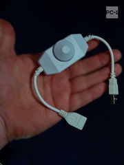 USB Светодиодный Диммер с регулятором яркости. Универсальный, для любых USB устройств без выключателя. LED Dimmer Switch DC 5V 2A - Pic n 309188