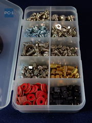 445шт. Набор крепежа для ремонта Компьютеров. Только те которые нужны! Винты, болты, саморезы для сборки комплектующих в корпус ПК. Не ржавеют - Pic n 309191