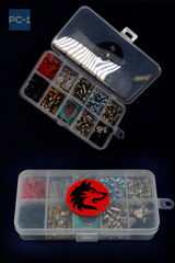 445шт. Набор крепежа для ремонта Компьютеров. Только те которые нужны! Винты, болты, саморезы для сборки комплектующих в корпус ПК. Не ржавеют - Pic n 309191