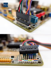 21см Q-CONNECTOR Front Panel Jamper. Удлинитель контактов фронт панели PLED, SPEAKER, IDE LED, PWRSW, RESET на материнской плате ПК.  - Pic n 309196