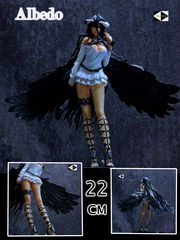 Фигурка «Альбедо Повелитель», демон с крыльями из аниме Overlord Albedo, высота статуэтки 22см. В подарочной коробке. - Pic n 308934