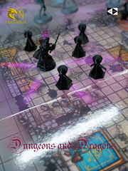 12 шт. DnD Gook Black Dungeons &amp; Dragons игровые нумерованные Пешки для настольной игры ДнД, фишки-гуки 10+2, миниатюры для НРИ.  - Pic n 309156