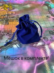 14шт Дайсы для НРИ «DnD D Emerald». Подземелья и драконы игральные кости 7+7. Кубики для ДнД изумрудные, атрибуты мастера ДнД. - Pic n 309208