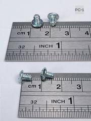 30шт. Комплект для крепления материнской платы к корпусу ПК. Винт #6-32UNC + Латунная шестигранная Стойка + Шайба.  - Pic n 309220