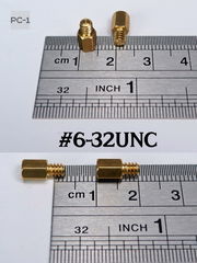 30шт. Комплект для крепления материнской платы к корпусу ПК. Винт #6-32UNC + Латунная шестигранная Стойка + Шайба.  - Pic n 309220