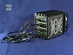 Корзина жестких дисков ПК с вентилятором 120mm, для установки 4шт HDD 3.5" SATA внутри или снаружи корпуса сервера или компьютера - Pic n 309218