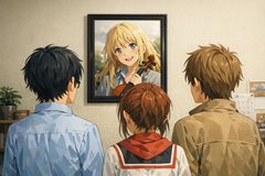 20см. Фигурка Твоя апрельская ложь... Каори Миядзоно - Pic n 309229