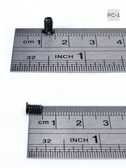 50шт. Винты 6#-32 6-32x6mm Для HDD 3.5" с плоской головкой 5,6mm без конуса, длина винта 6мм, Диаметр резьбы 3,4мм для крепления диска в корзины - Pic n 309240