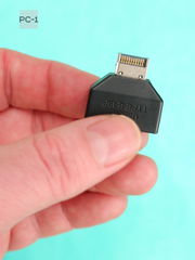 Адаптер TYPE-E на USB 19/20PIN переходник разъёма Type-E на материнской плате или карте расширения в интерфейс USB 19P - Pic n 309243